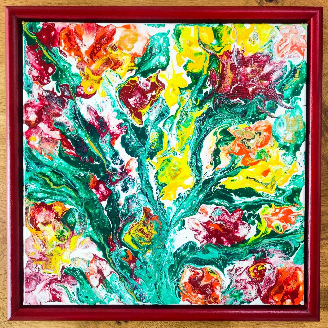 Acrylic Pouring Sommer-Workshop