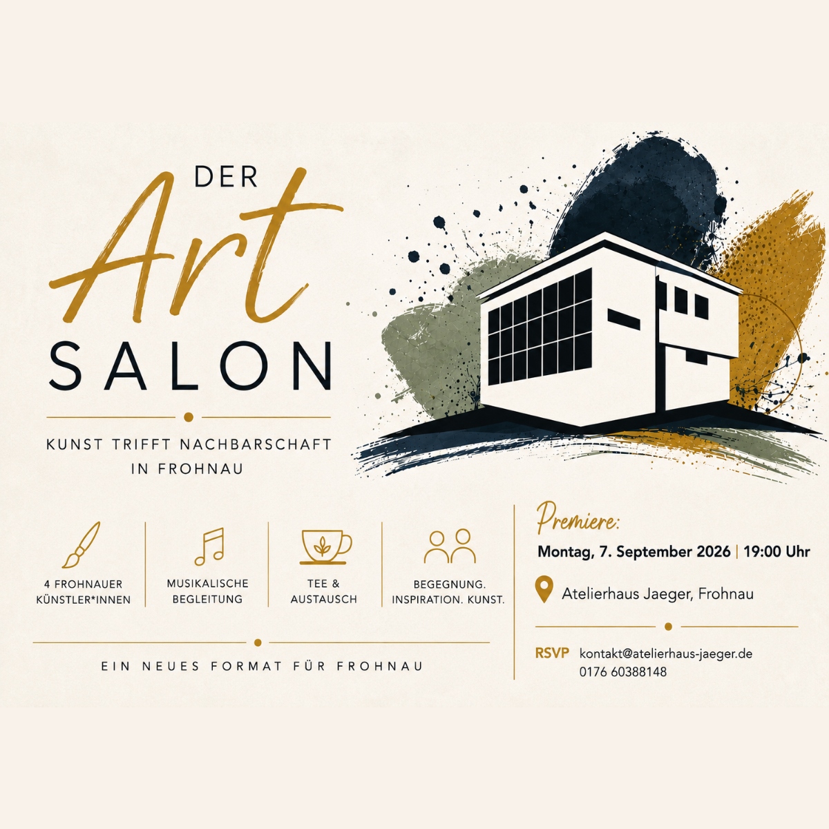 Der Art Salon im Atelierhaus Jaeger